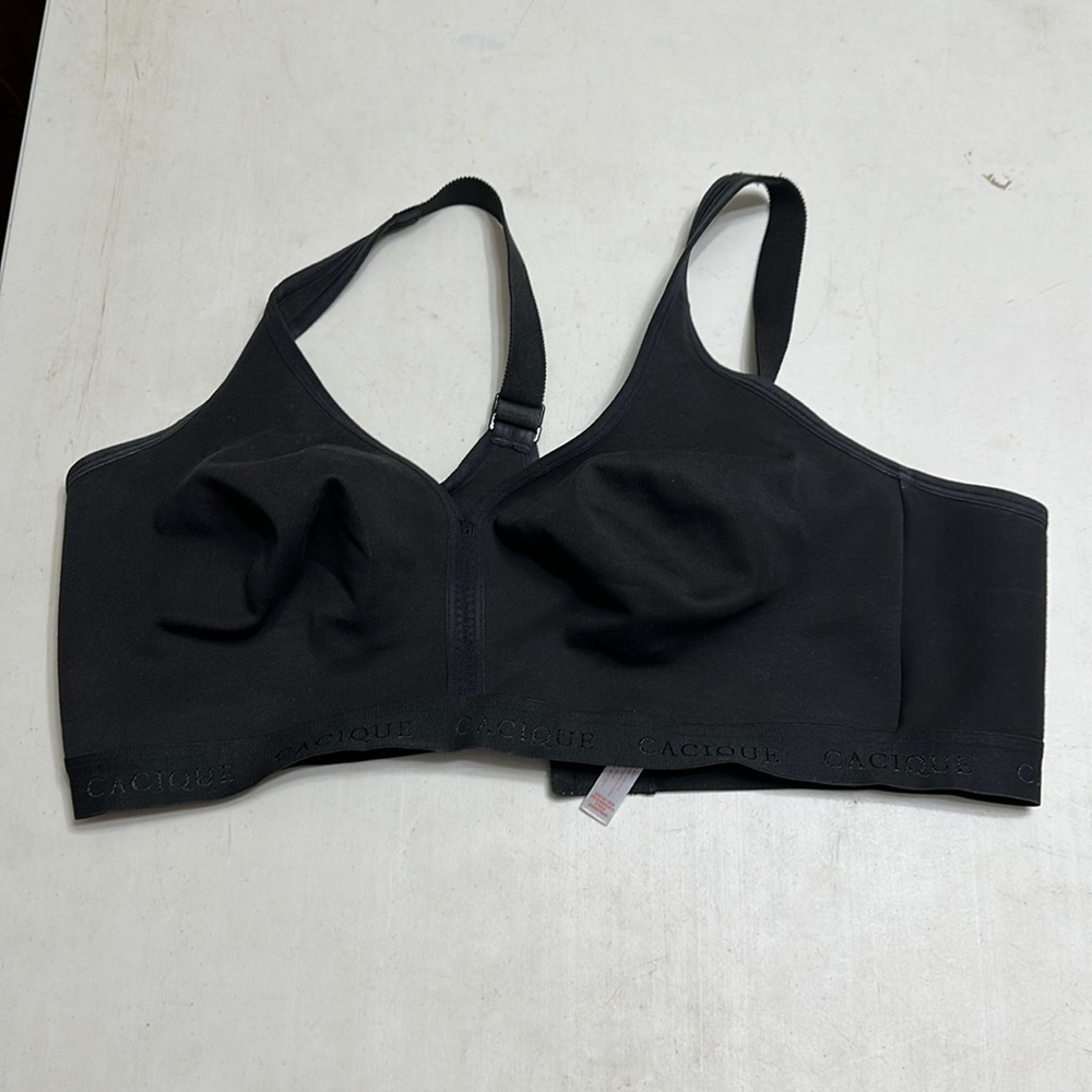 Cacique by Lane Bryant Black Bra